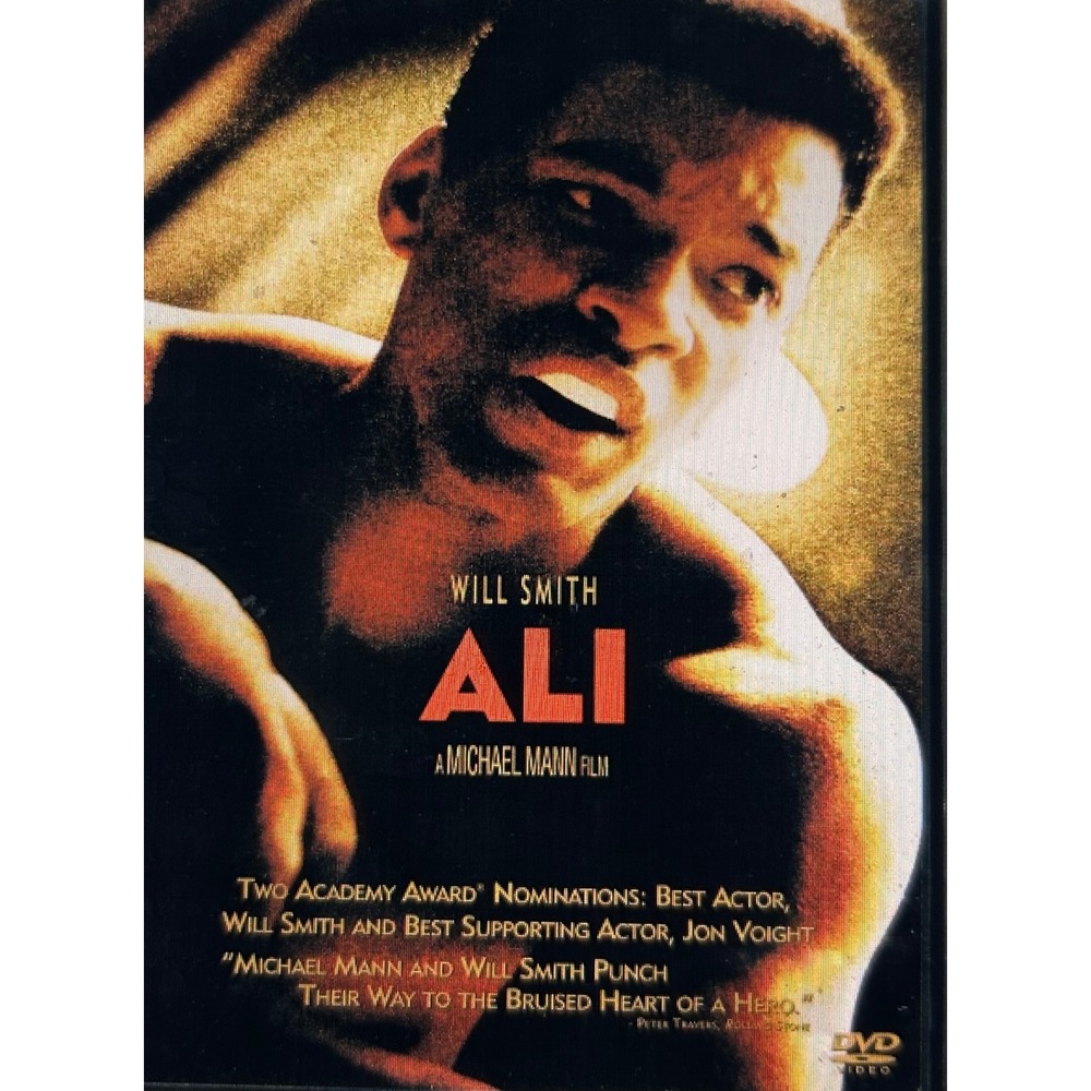 Ali DVD Disc Only Will Smith Muhammad Ali Boxing Drama Tested Works